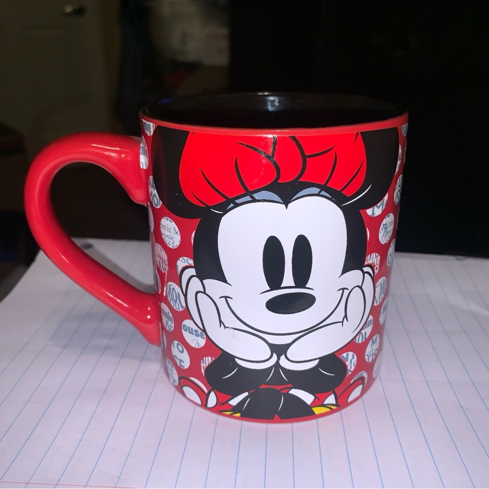 Disney Minnie Mouse Red and Black Mug